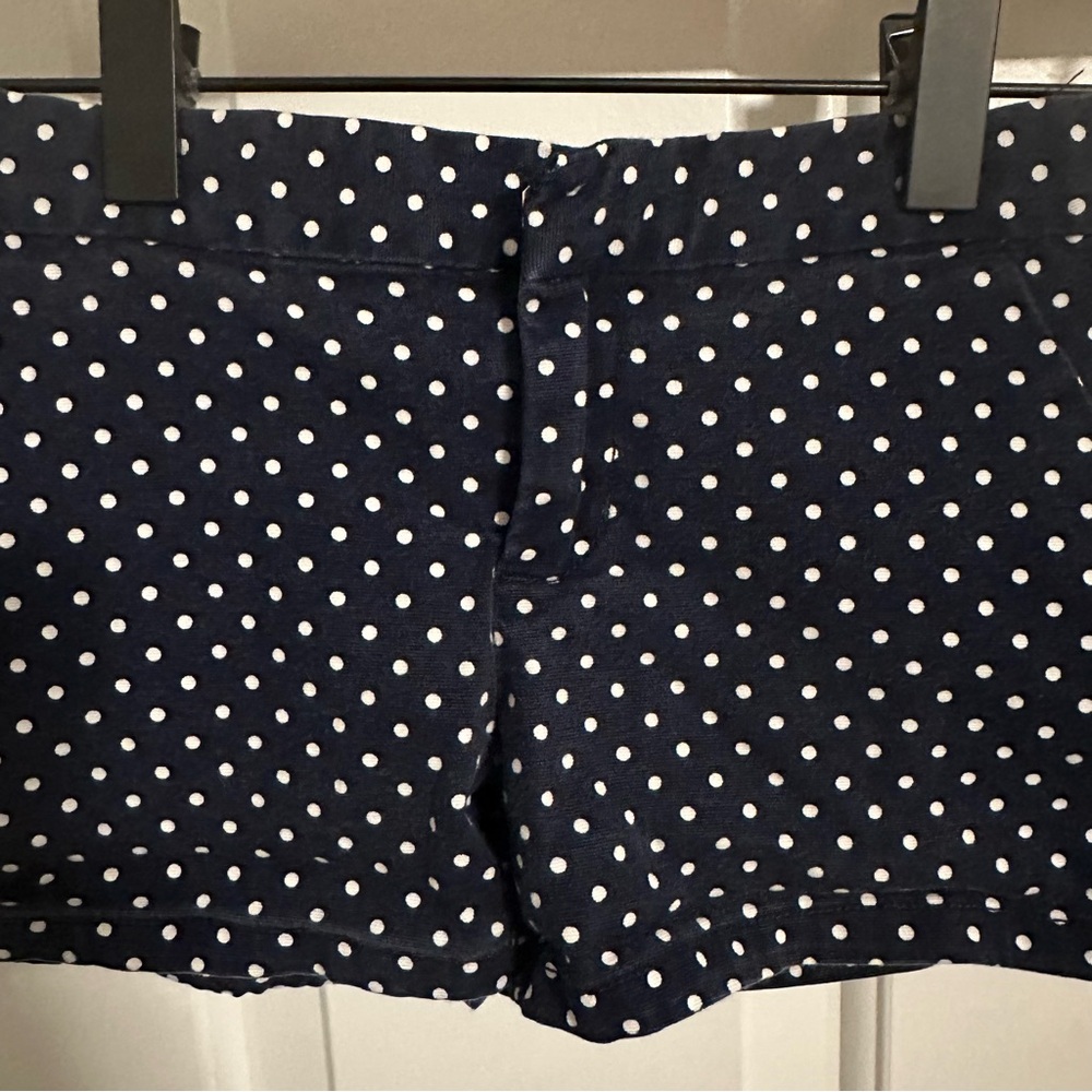 GAP Kids- Navy/White Polka Dot Shorts - Picture 5 of 7